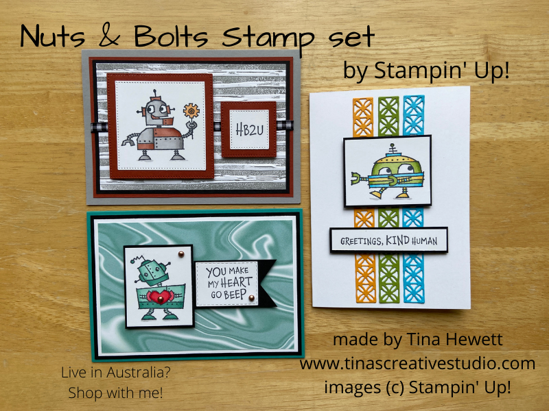 Cute Robot cards for kids or kids at heart!