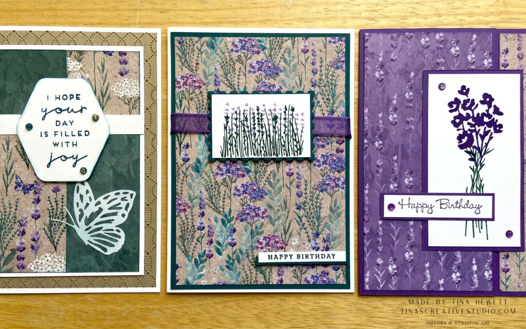 Perennial Lavender Card Class