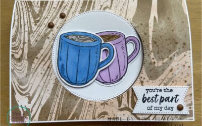 Coffee themed card for a lovely guy
